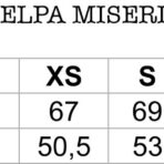 taglie FELPA MISE