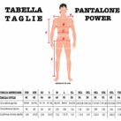 taglie pantalone power