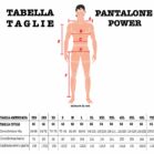taglie pantalone power
